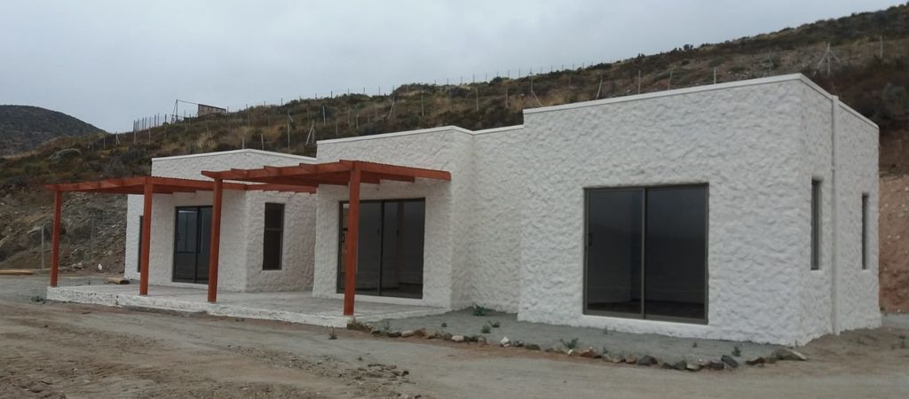 Casa construida con paneles SIP